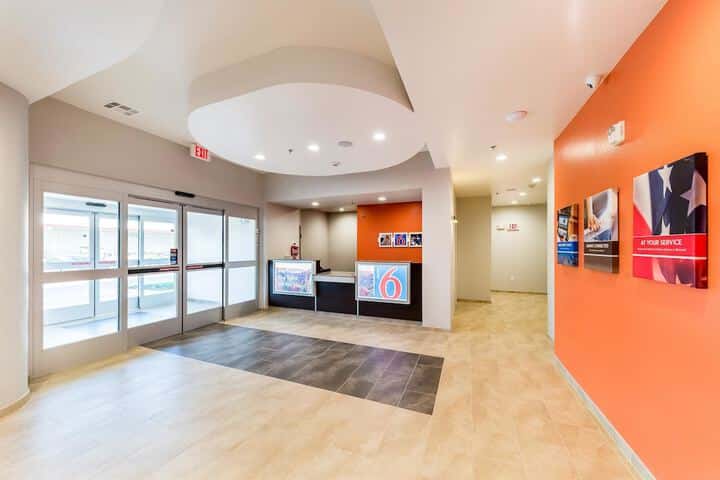 Interior entrance